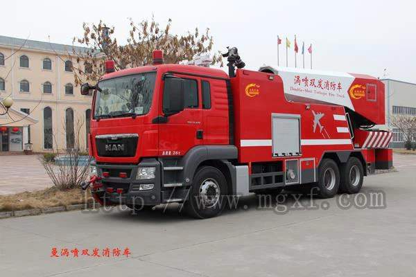 Brand New Double Shot Two Turbojets System Fire Truck