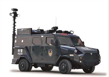 Opancerzony pojazd do zwalczania zamieszek